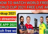 How to watch live T20 World cup Match 2021